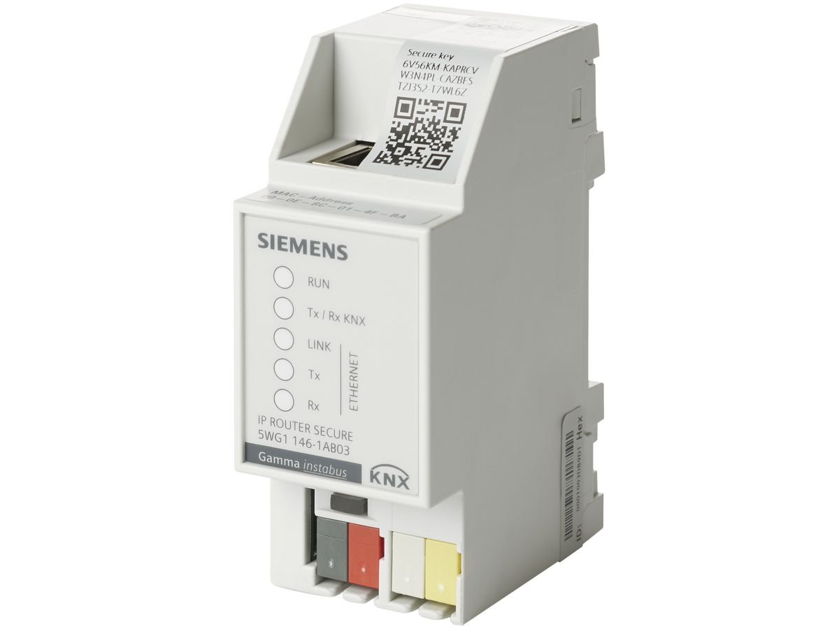 REG-KNX-IP-Router Secure Siemens N 146/03, KNXnet/IP