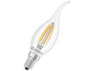 LED-Lampe LEDVANCE CLASSIC BA E14 3.4W 470lm 827 BA11 klar Ø35×121mm