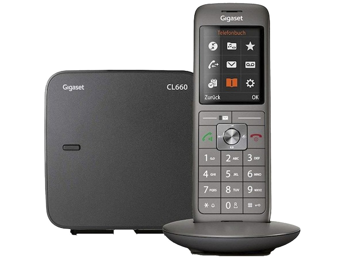Set Telefon schnurlos Gigaset CL660 + IP BASE