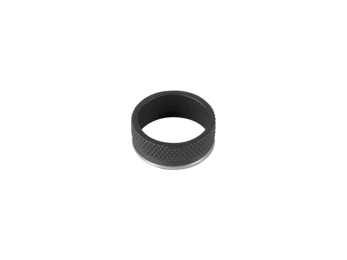 Zierring SLV GRIP S Aluminium Ø27×11mm schwarz