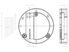 Wandhalterung Steinel R-Serie Kunststoff 201×41mm weiss