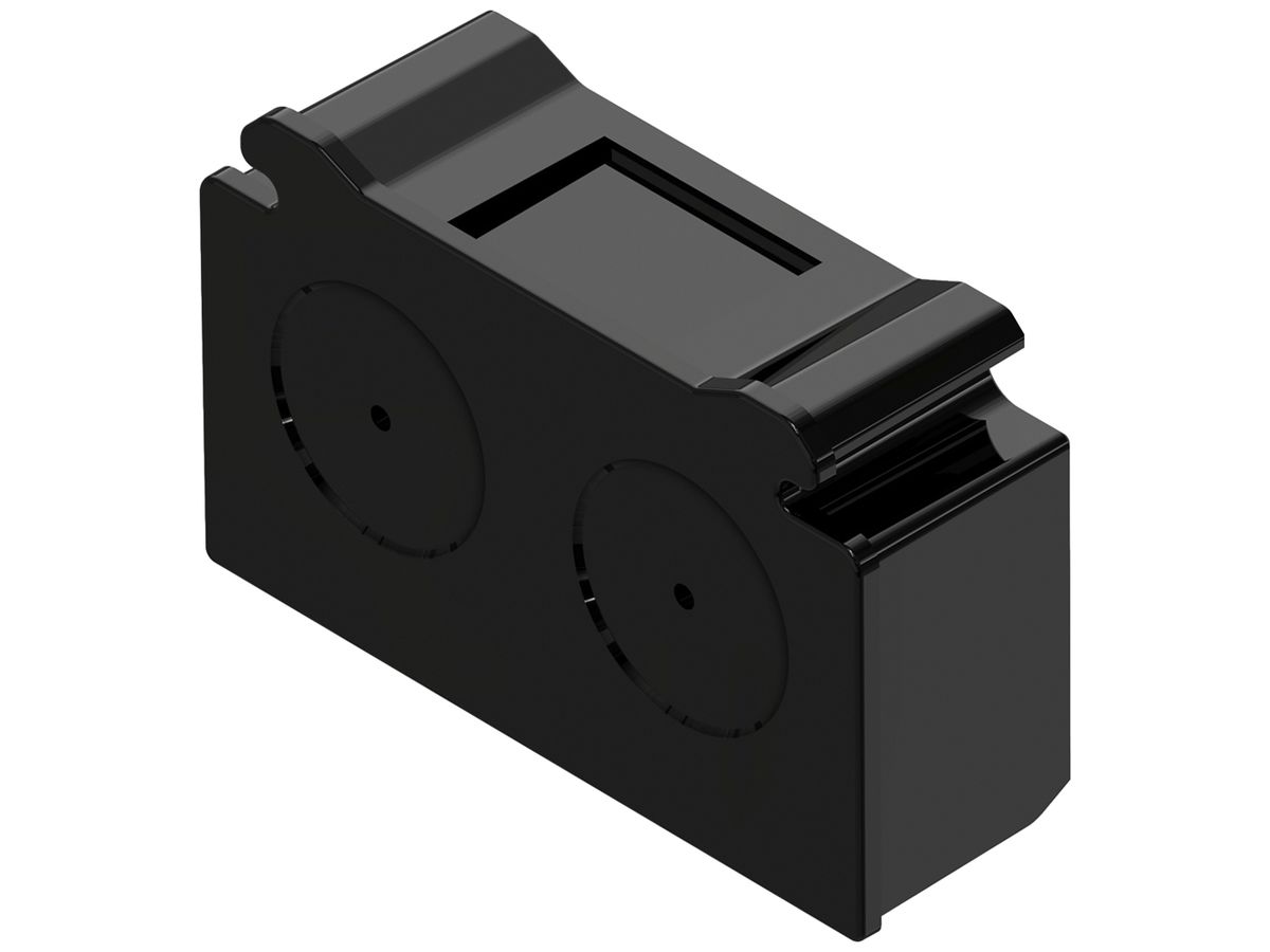 Endkappe SLV EASYLIGHT EC 65.3×41.2×16.2mm Kunststoff schwarz