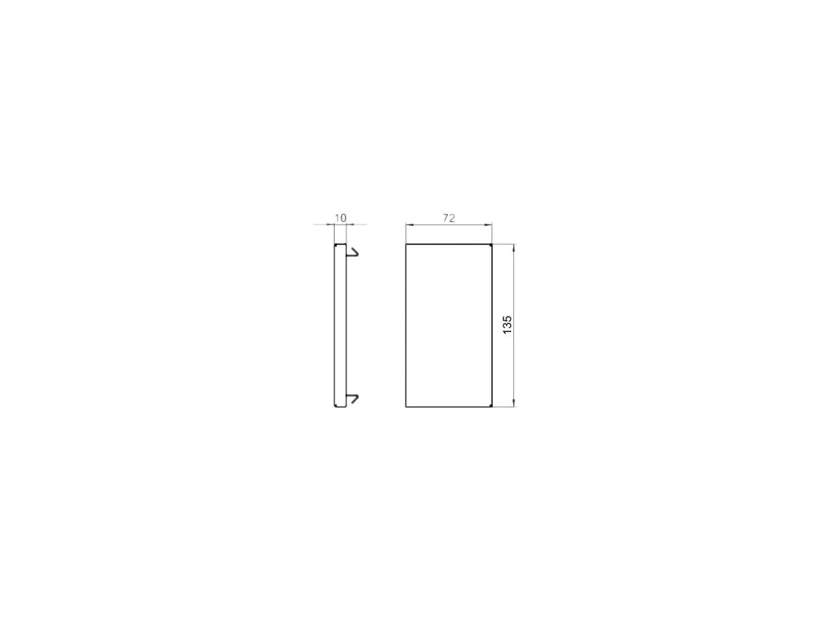 Endstück Bettermann GS-E70130 verzinkt