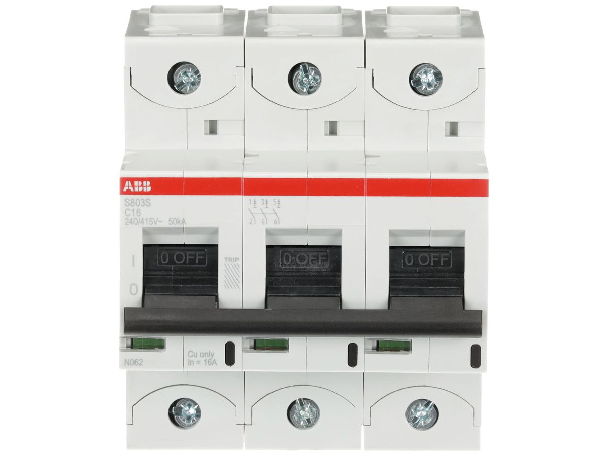 Leitungsschutzschalter ABB S803S-C 16A 50kA