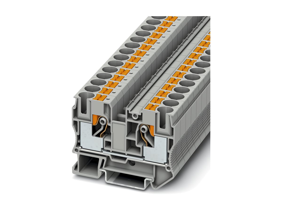 Reihenklemme 0.5…16mm² grau Push-in-An.PT 10