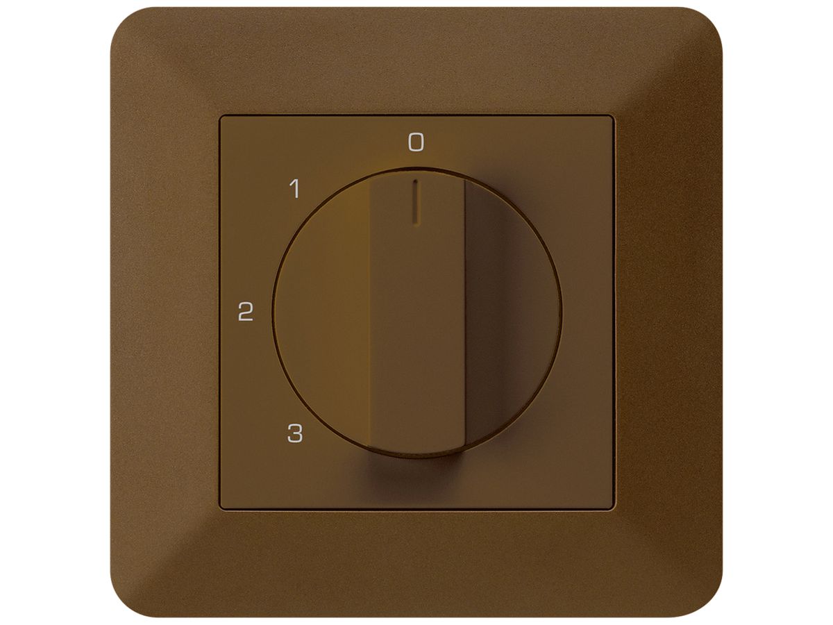 UP-Drehschalter kallysto.trend 5/1L braun