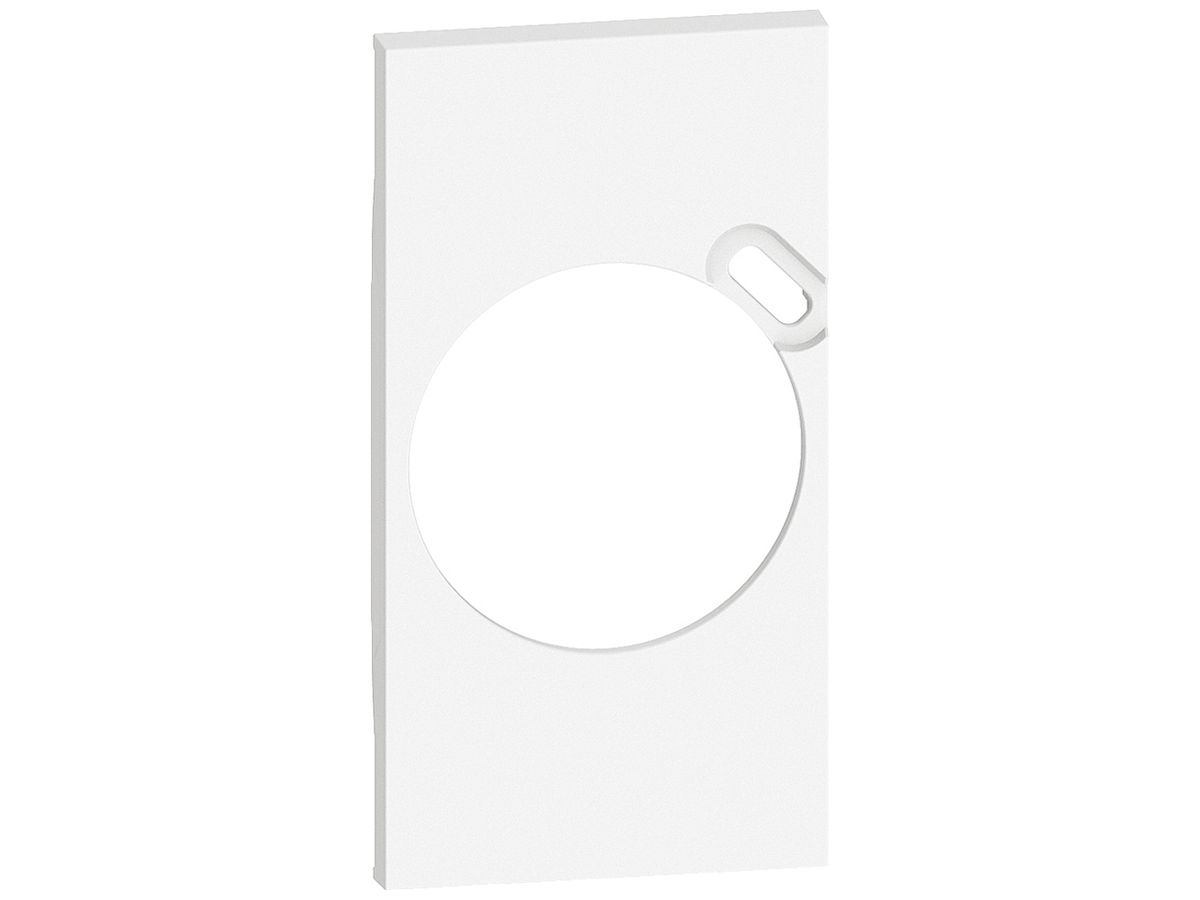 Abdeckung Living Now 2 Module für Steckdose FR mit USB weiss