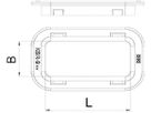 Kabelschutzring Bettermann 51.5×21.5mm zu Kleinkanal AZ