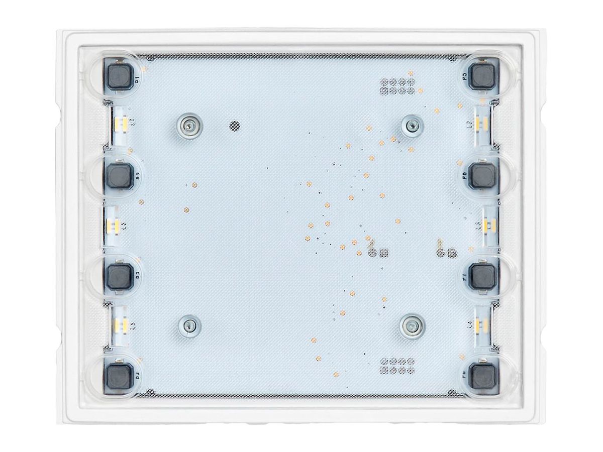 Basis-Tastenmodul Urmet Alpha, 8×Taste, IP55