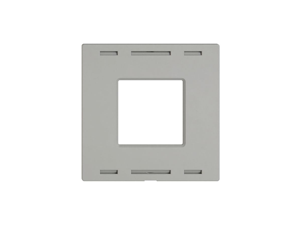 Abdeckset EDIZIO.liv Wiser SNAPFIX® Thermostat hellgrau