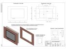 EB-Touchpanel Siedle Touch Bus-System Kamera 12VAC 238×238×78.5mm IP54