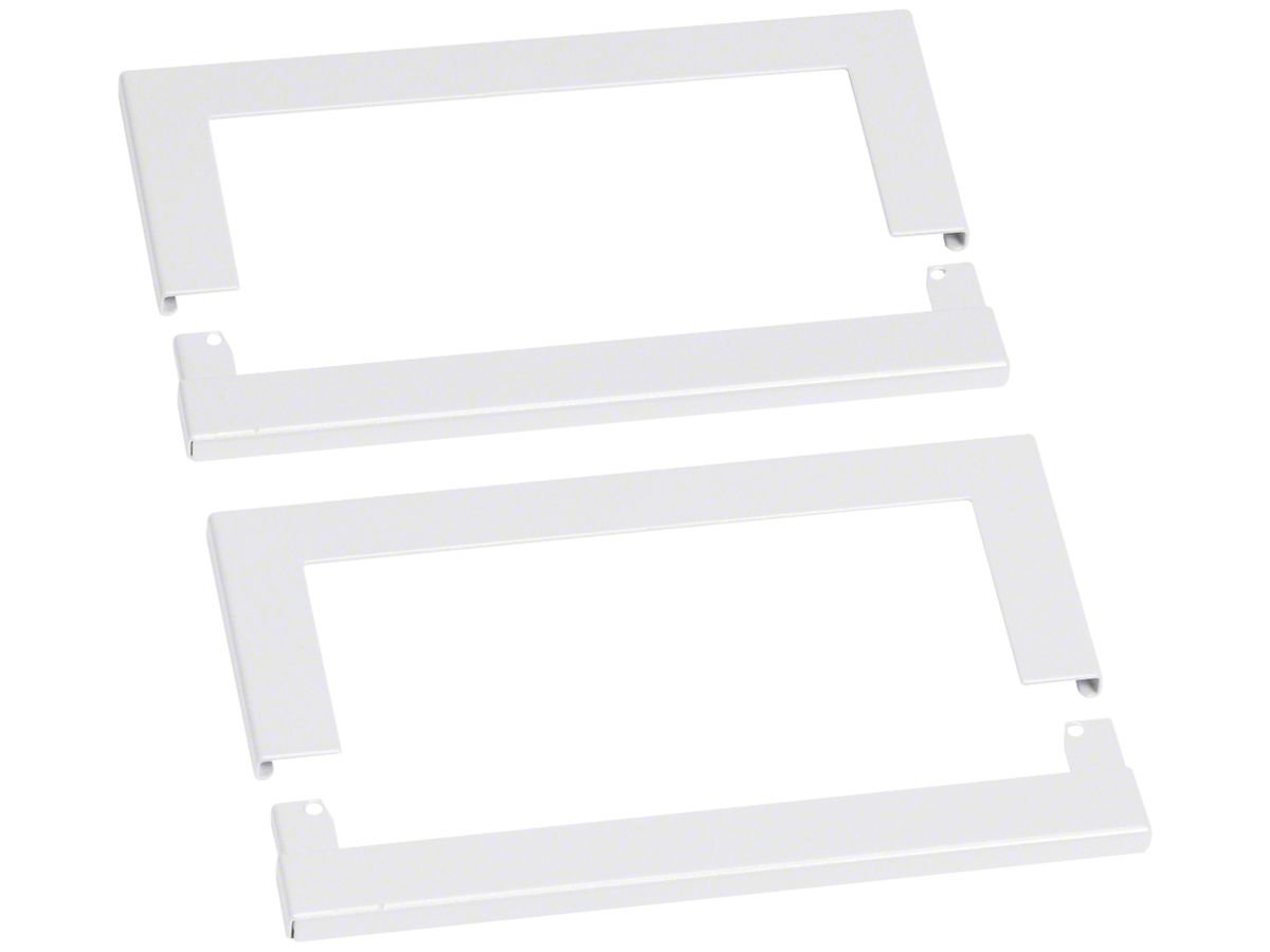 Abschlussblende tehalit DABA 50160, verkehrsweiss