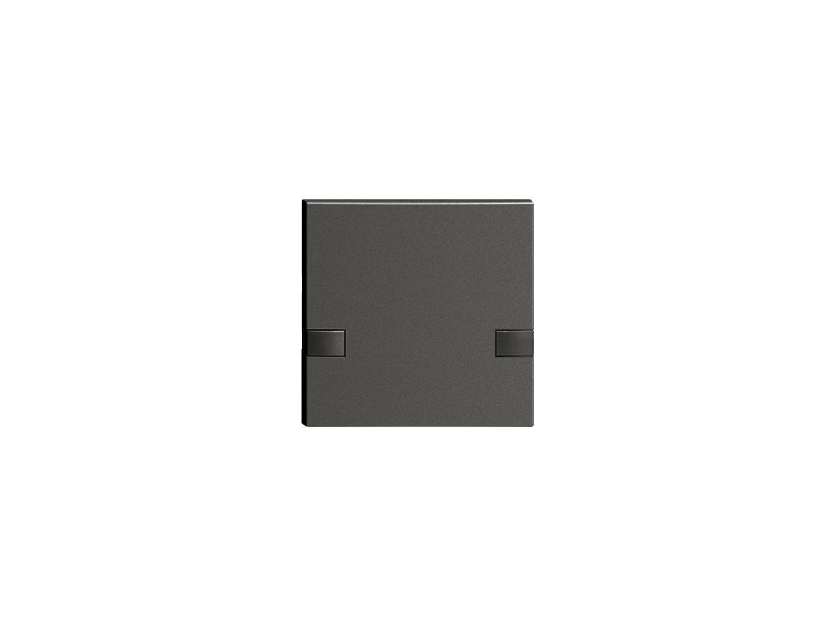 Taste 1/1 KNX/UNI-Taster ohne LED EDIZIOdue 2×Einfachbedienung schwarz