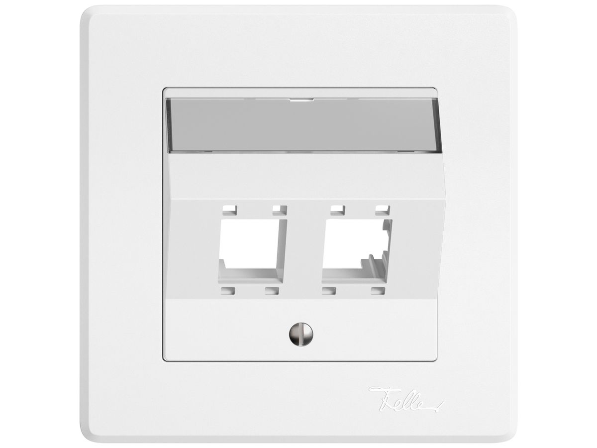 UP-Montageset EDIZIO.liv SNAPFIX® für freenet Kat.5e/6 2× ws