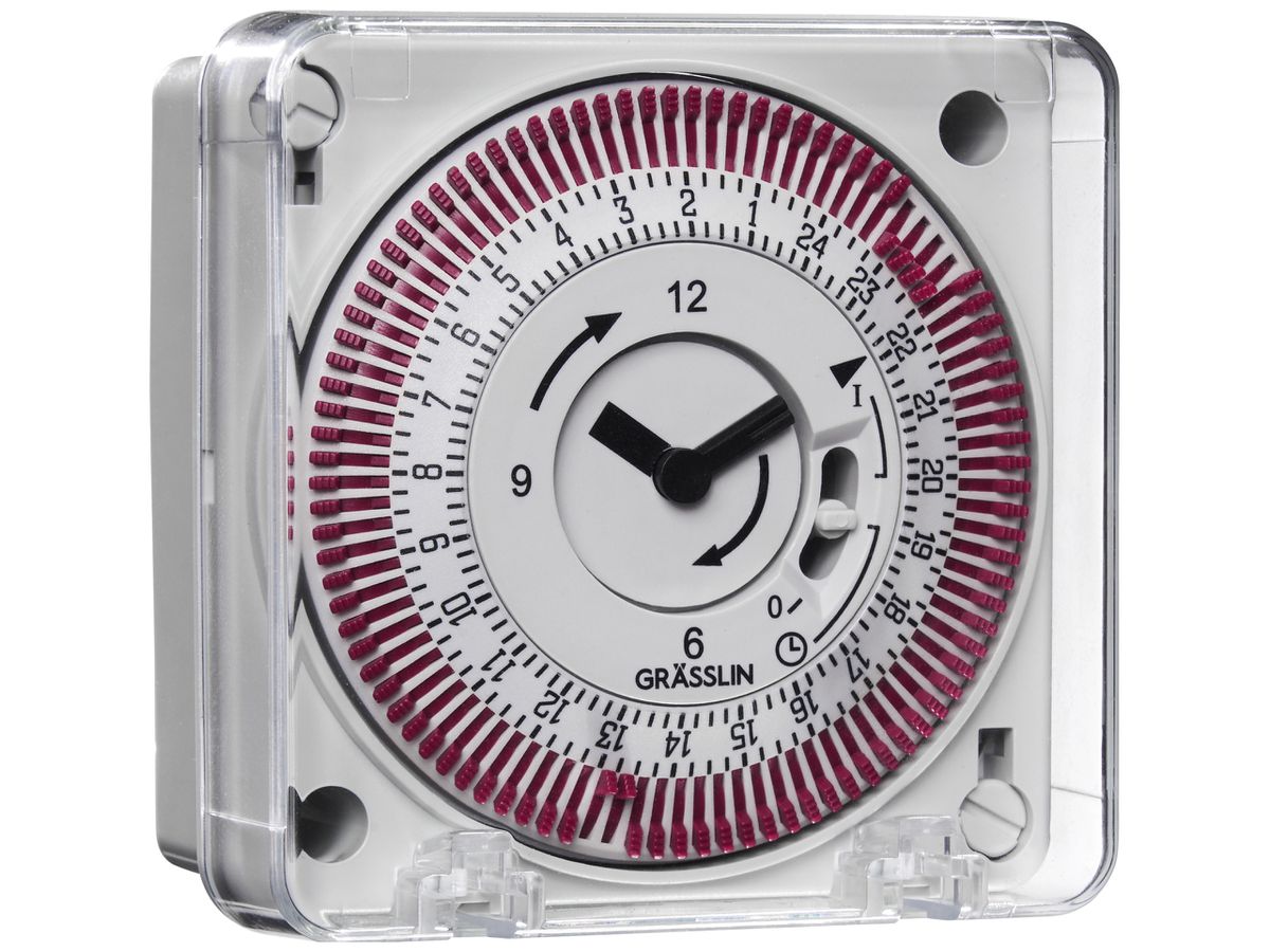 EB-Schaltuhr analog ELBRO tactic 211 E 110…230V 24h 15Min 16A