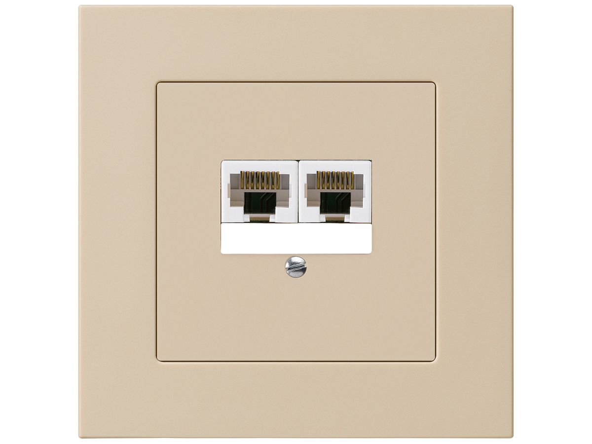 UP-Dose kallysto.pro 2×RJ45u parallel beige