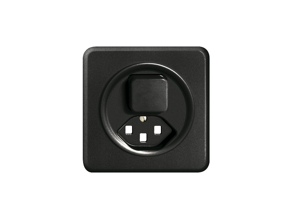 UP-Frontset FH T23 schwarz, 86×86mm für Kleinkombi