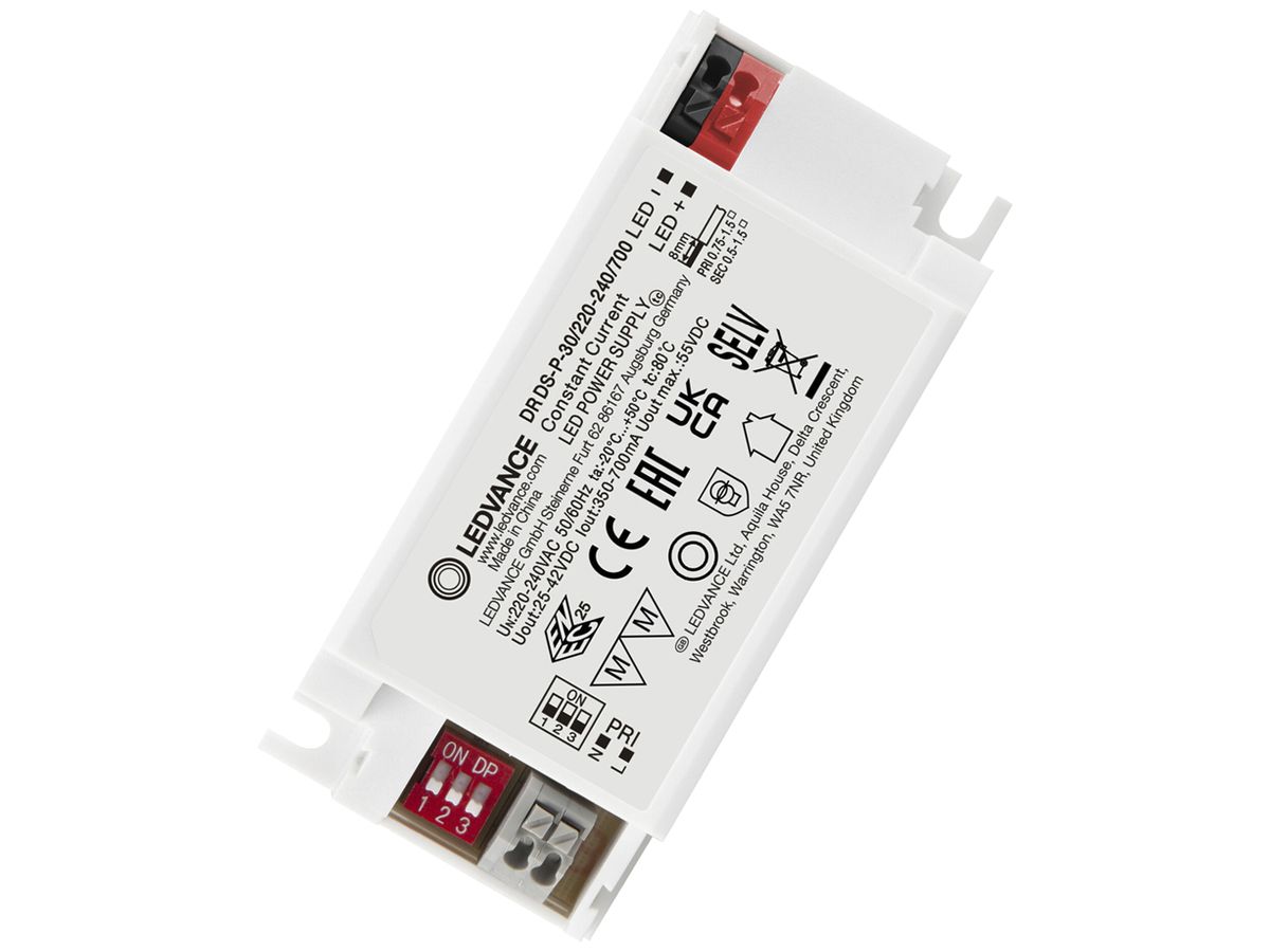 LED-Konverter LEDVANCE DR DS-P 9…30W 25…42V 700mA ON/OFF