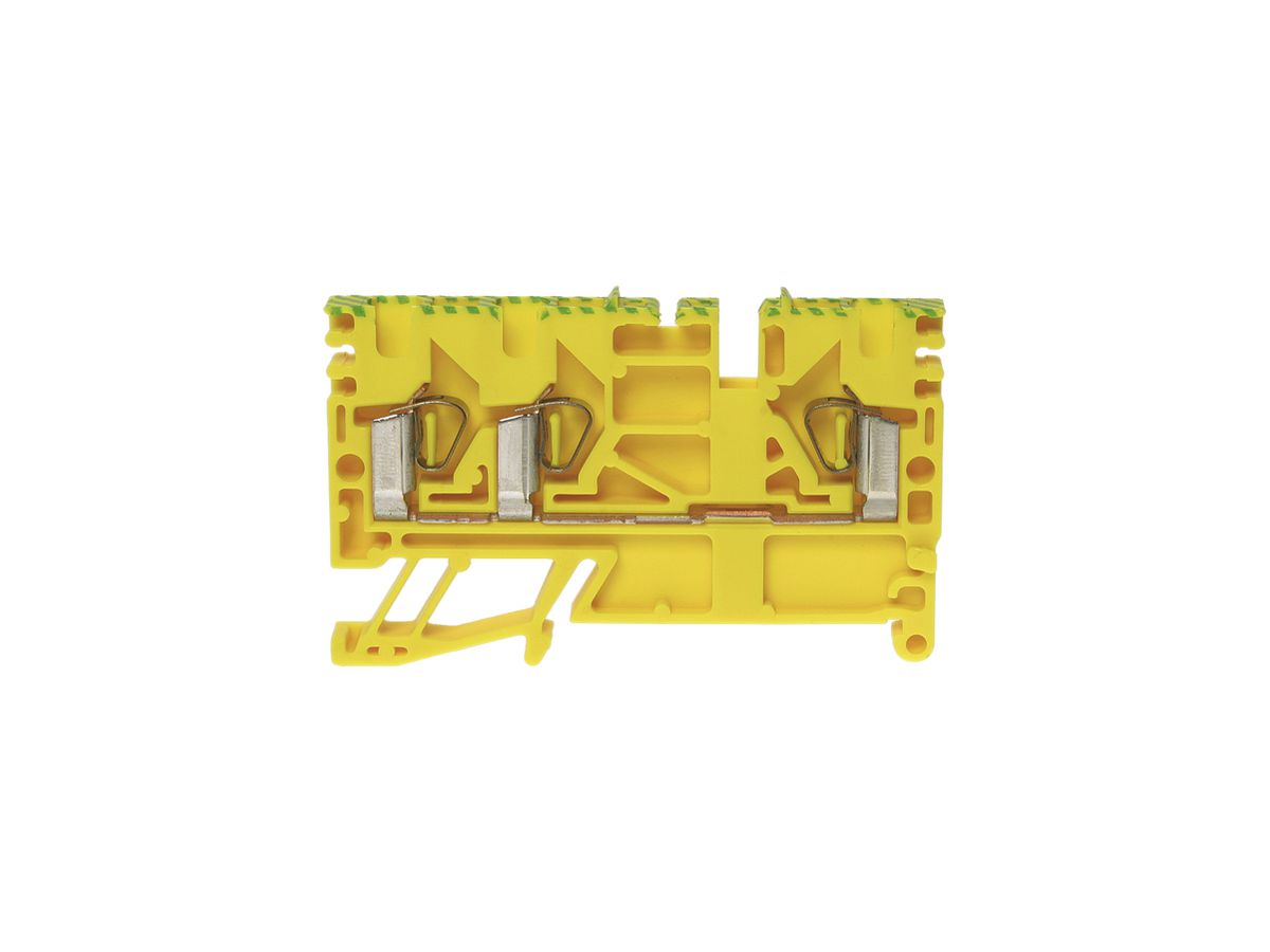 Durchgangs-Reihenklemme Woertz Ex 0.2…1.5mm² 10A 600V Federzugansch.3×1 TH35 gu