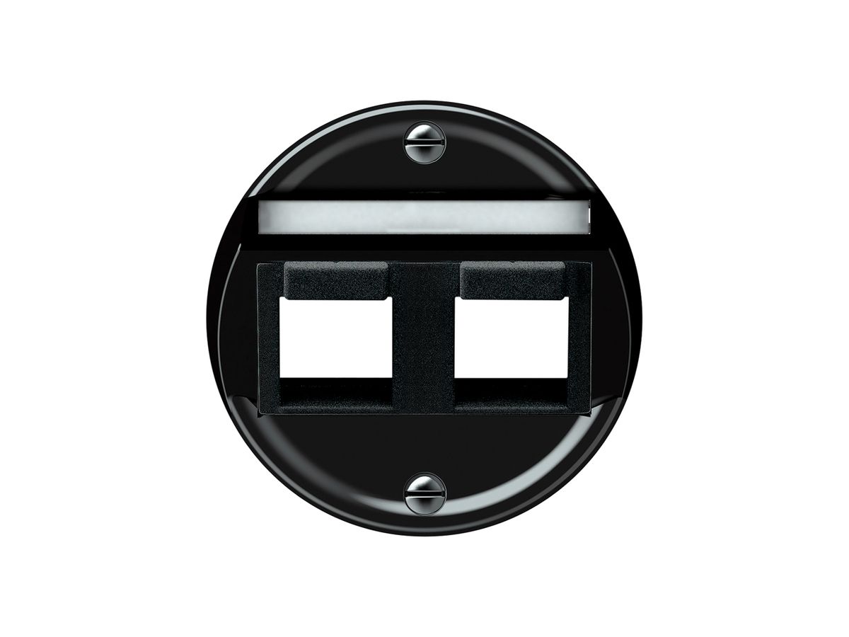 Frontset origin schräg 2×Keystone schwarz