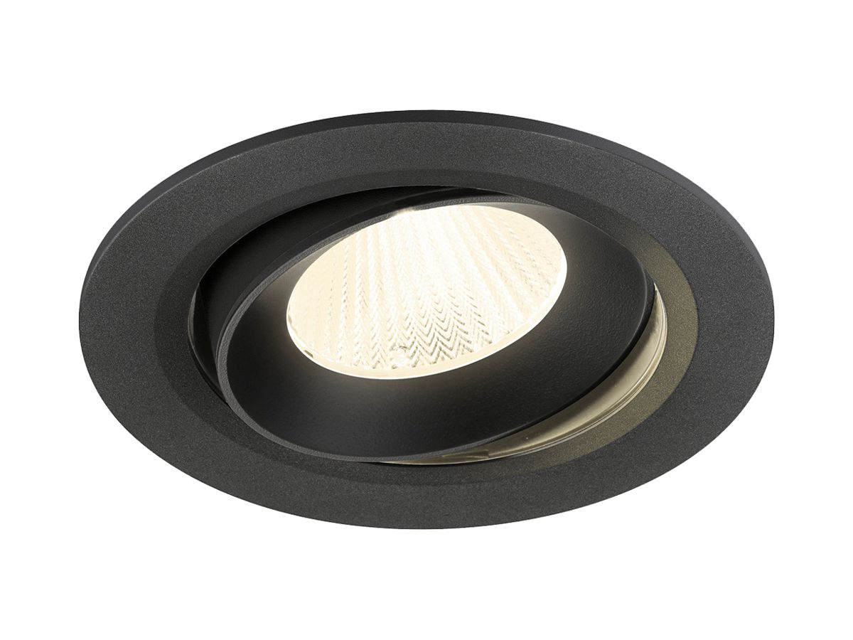 EB-LED-Spot SLV NUMINOS MOVE L 17W 2700lm 4000K MB DALI DIM Ø160×93mm sz