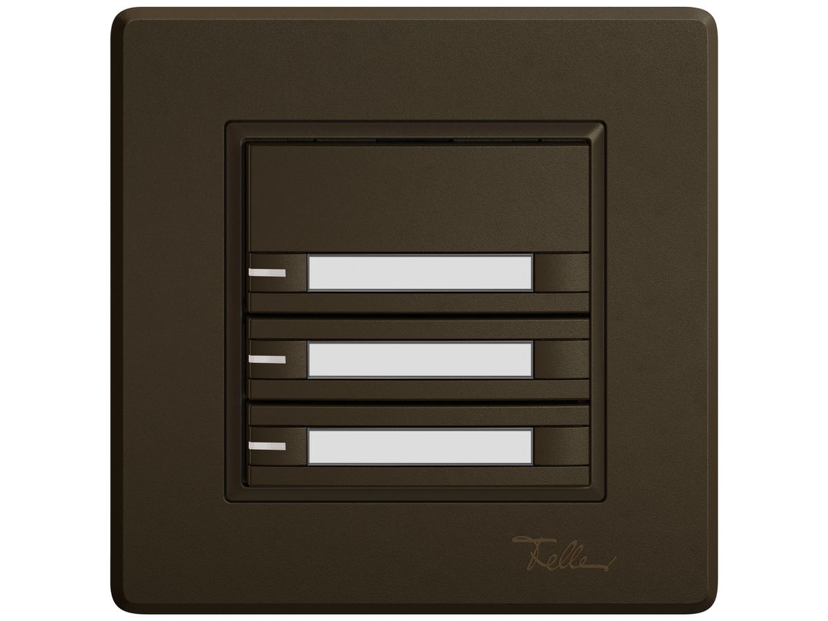 UP-Universaltaster EDIZIO.liv UNI SNAPFIX® m.LED RGB 3× 2-Tbed.Pap.br