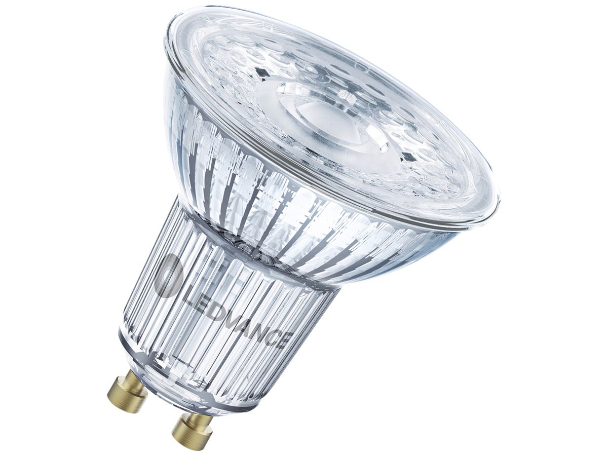 LED-Lampe LEDVANCE SMART+ MATTER GU10 4.9W 350lm RGBW WiFi Ø50×52mm mattiert 45°