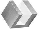 LED-Wandleuchte LDV ENDURA STYLE PYRAMID 9W 600lm 3000K Edelstahl