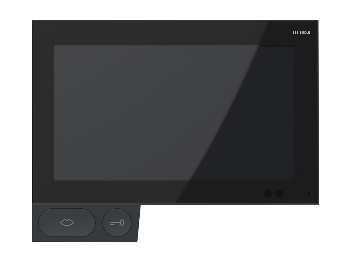 AP-Innenstation Video Siedle Axiom Gateway Türöffner Schaltfunktion auto schwarz