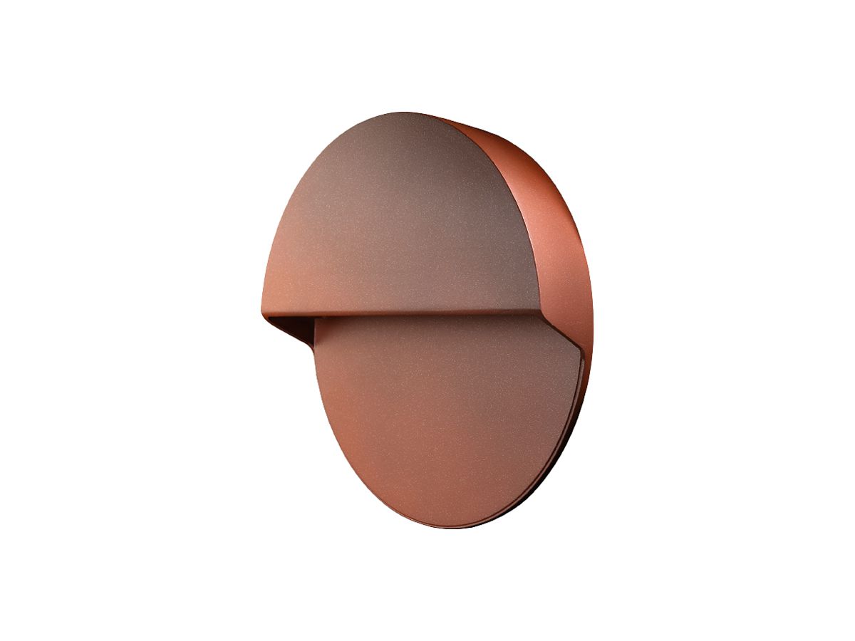 LED-Wandleuchte SG Arlon Round 10W 840lm 830 IP65 DIM Ø270×47mm kupfer