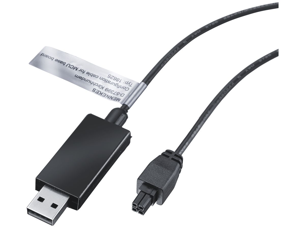 Konfigurationskabel MENNEKES AMTRON für Compact 2.0/2.0s 2m USB A