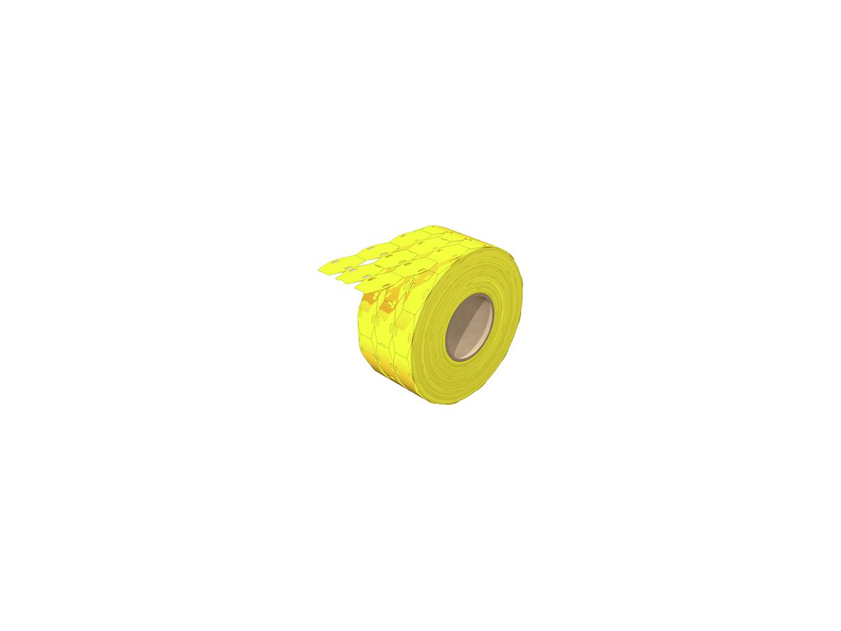 Kabelmarkierer WM SFX-VT 9/24 MM GE Rollenform Ø7…40×26×15mm gelb