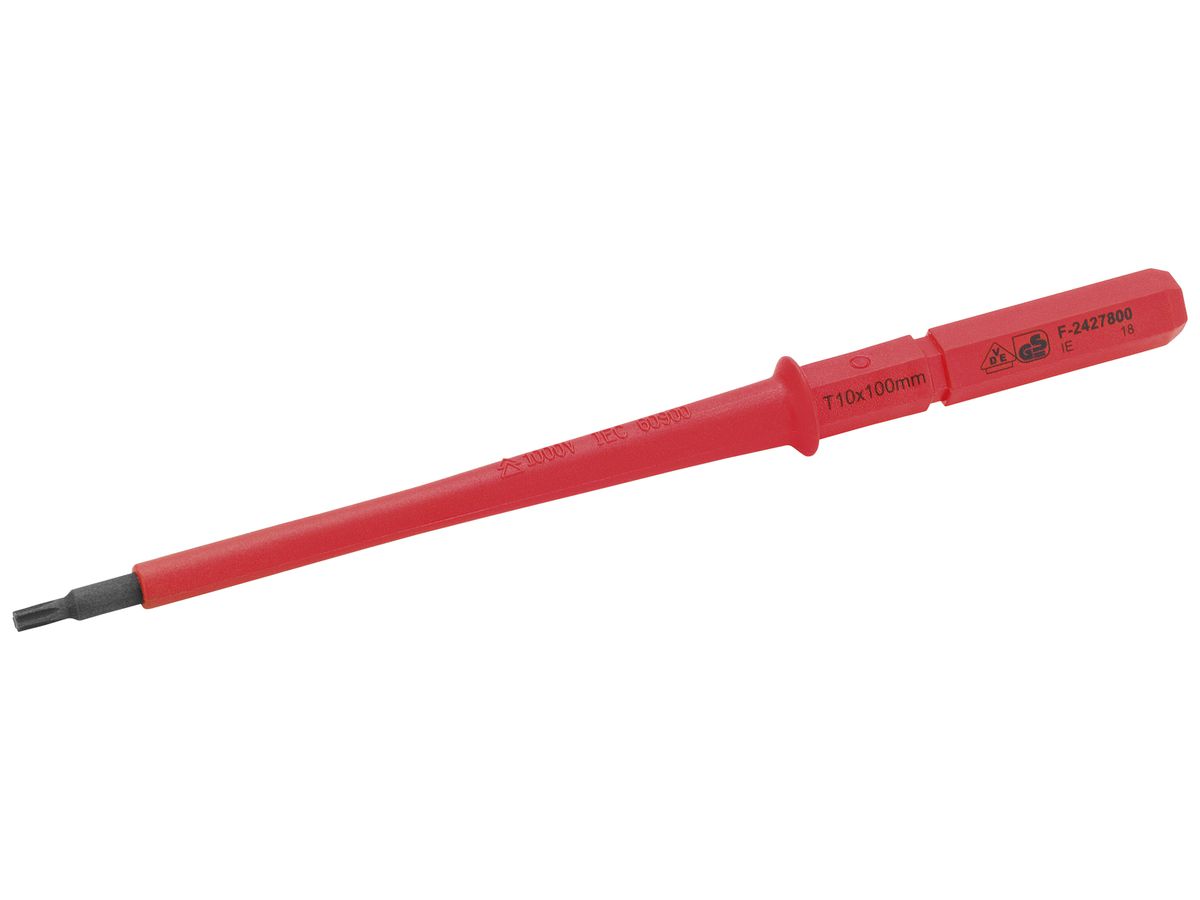 Wechselklinge CIMCO VDE 1000V Torx 10×100mm für Drehmoment