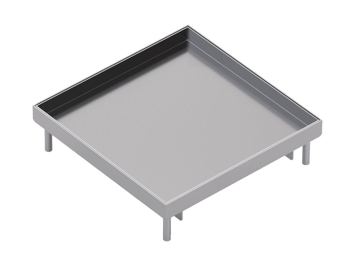 Edelstahlkassette Hager Q16 14 32×320×320mm rostfreier Stahl