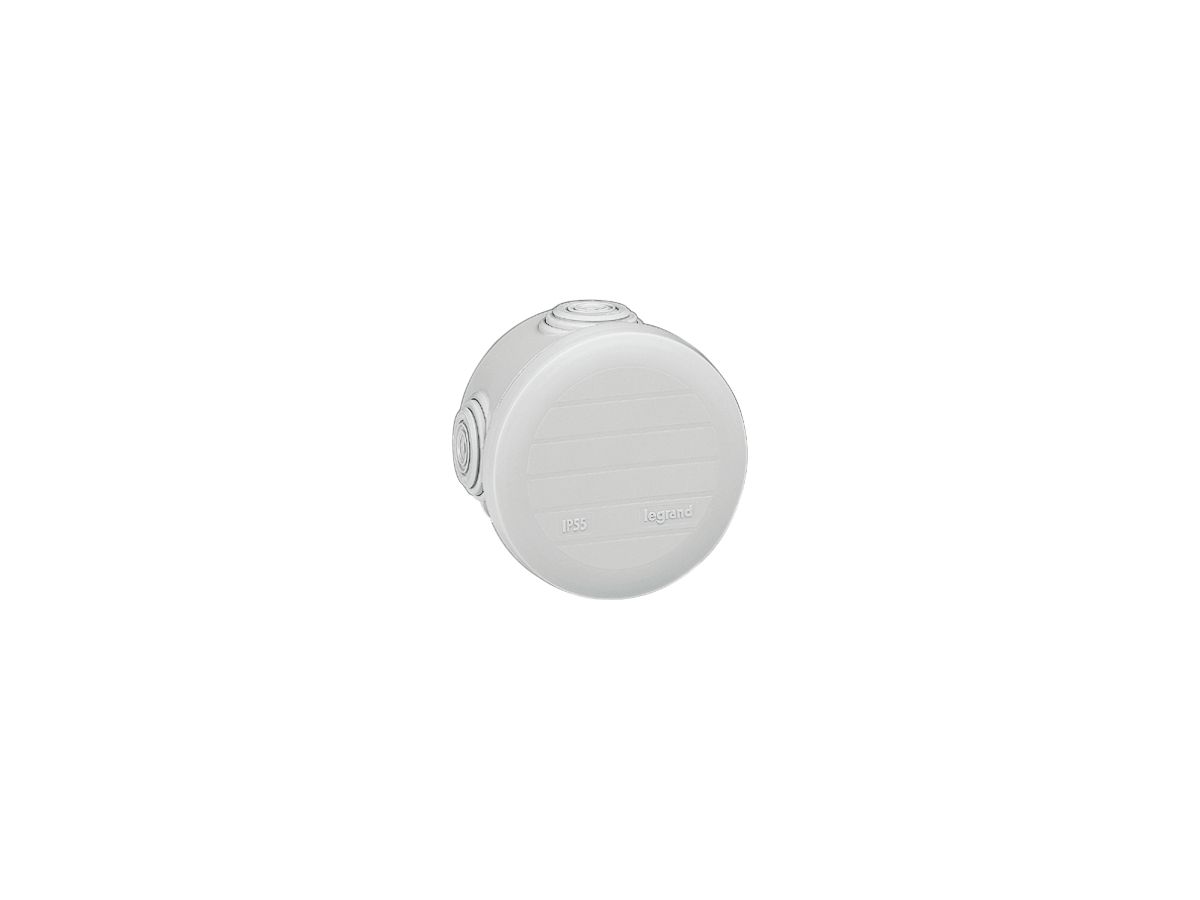 AP-Abzweigdose PLEXO Ø70mm leer weiss