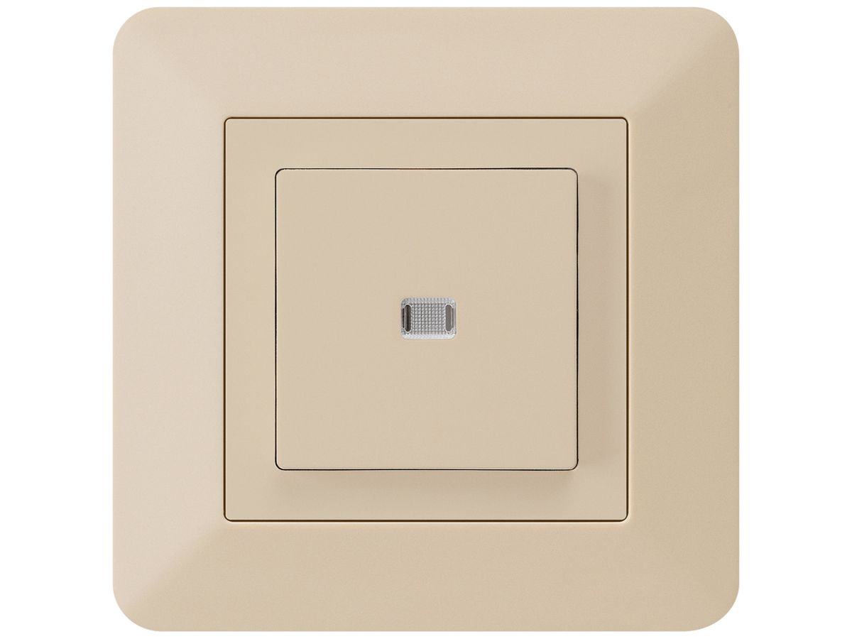 UP-Leuchtdruckschalter kallysto.trend 6/1L beige