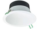LED-Downlight Philips CoreLine 10.7W 1200lm 830 IP20/IP54 84° DALI Ø162 weiss