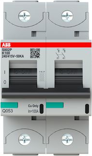 S802P-K (Charakteristik K, 15…25 kA)