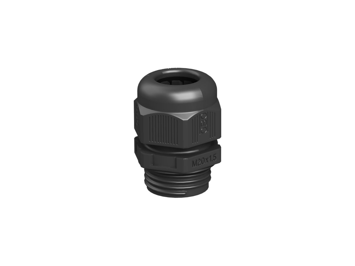 Kabelverschraubung Bettermann PA M32 für Kabel Ø14…25mm IP68 schwarz