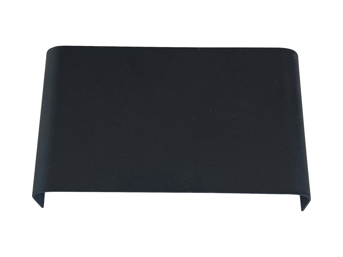 LED-Wandleuchte Z-Licht Streifen 5W 450lm 3000K IP44 schwarz