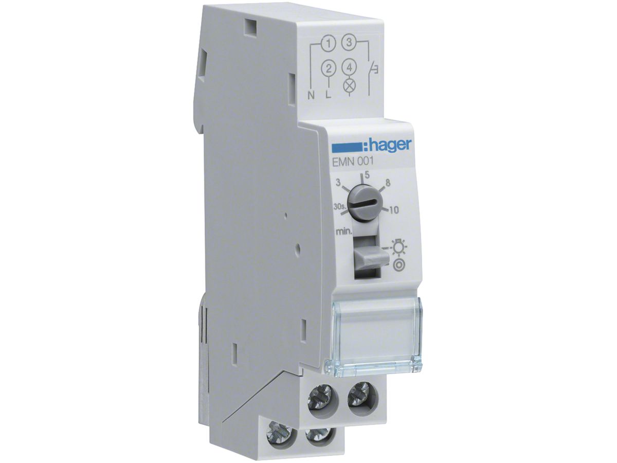 Treppenhausautomat Hager elektronisch 16A/230V 30s…10min
