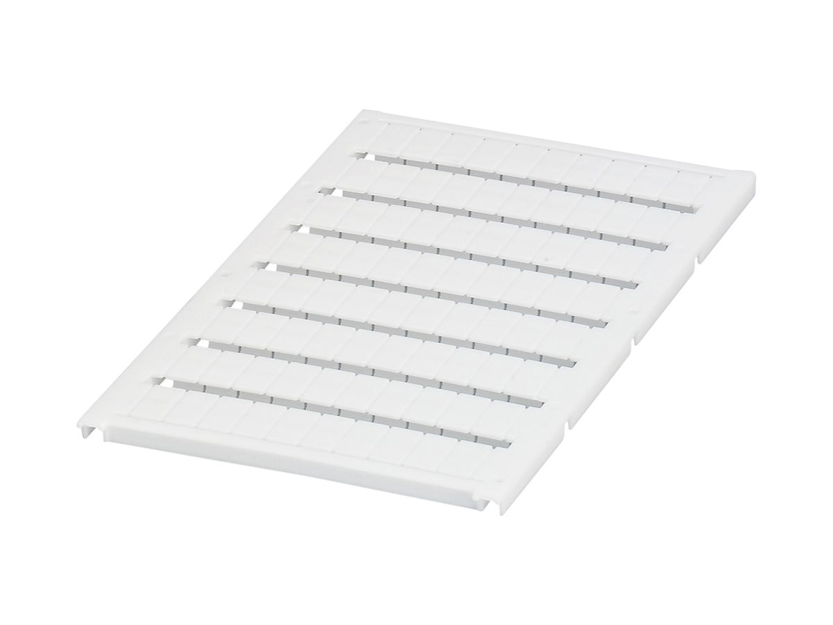 Bezeichnungskarte PX UC-TM 6 weiss für Klemmen 6.2mm Grösse 5.6×10.5mm