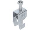 Schnellverleger BET 2056 U-Fuss Metall 8…12mm 1×Kabel Stahl tfZn