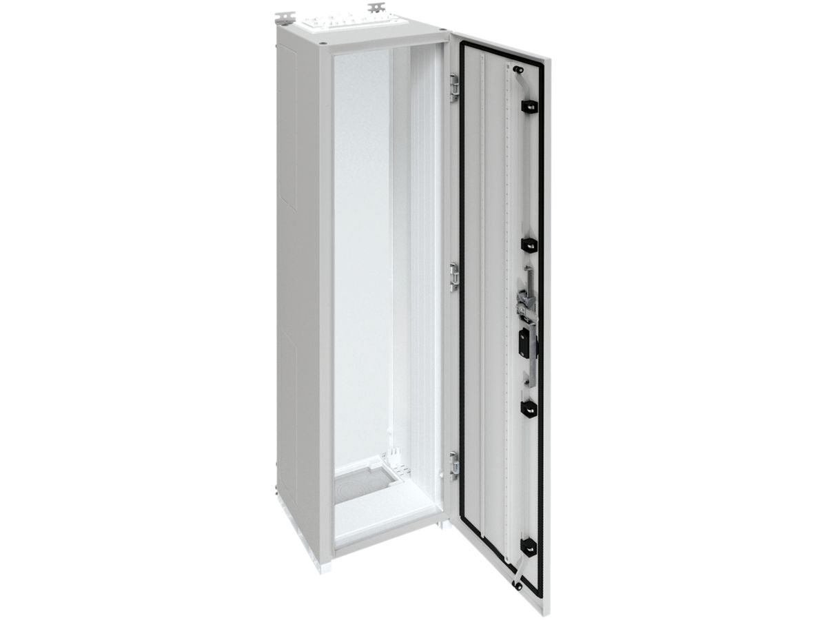 Wandschrank Hager univers mit Volltür SK II IP55 1400×300×275mm RAL 7035