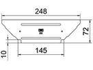 Deckel BET RAAD zu T-Abgang 150mm Stahl bandverzinkt Zink-Aluminium