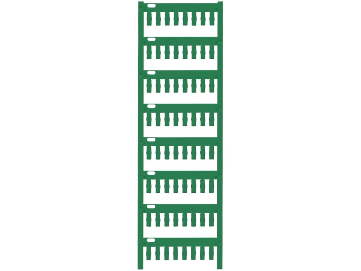 Einsteckschild Weidmüller TM MultiCard 12×4mm PA66 grün