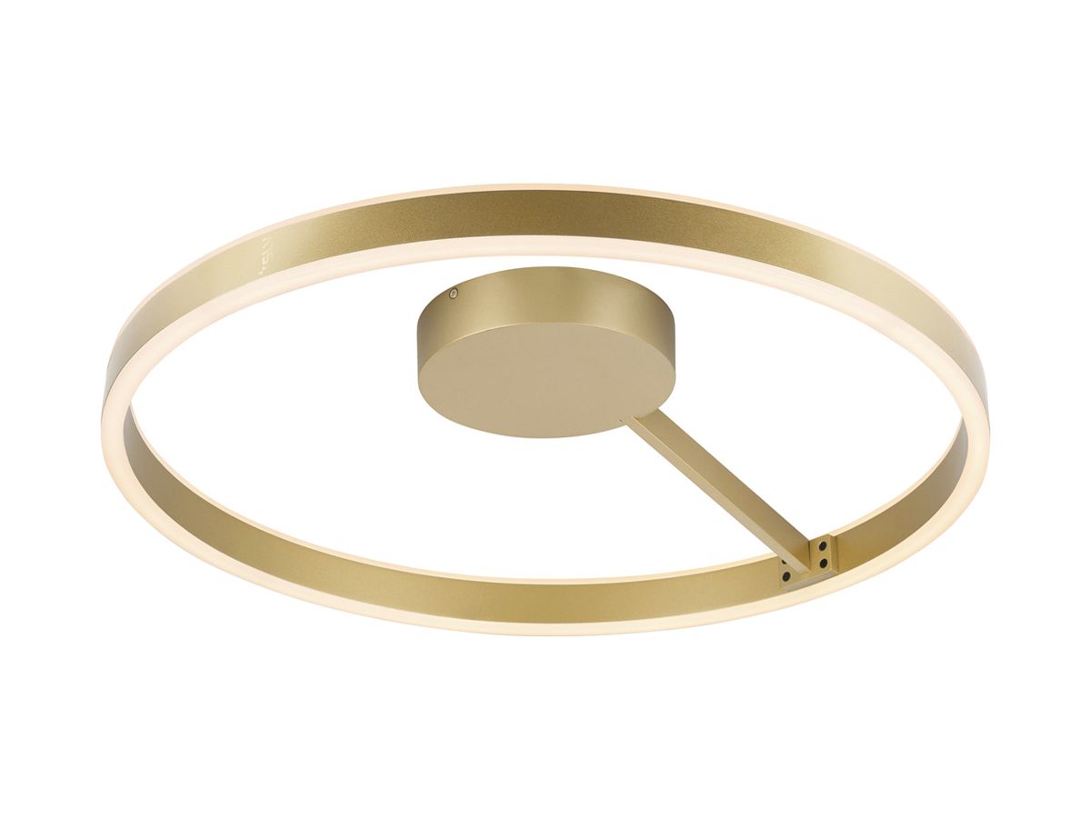 LED-Decken-/Wandleuchte SLV ONE 60 CW 23W 750lm 927/930 DIM Ø600 Messing