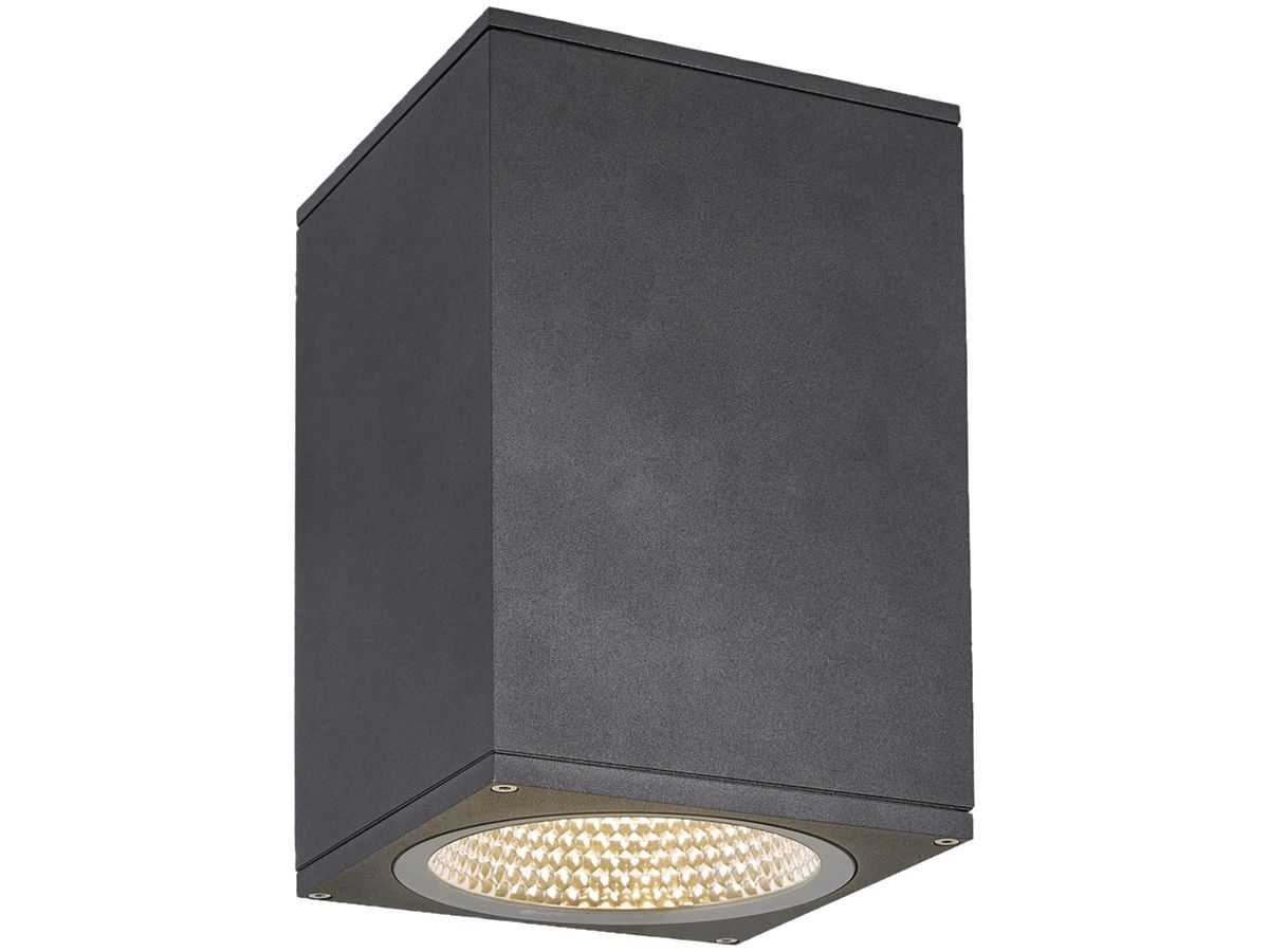 LED-Deckenleuchte SLV ENOLA SQUARE L 35W 2800lm 3000/4000K IP65 anthrazit
