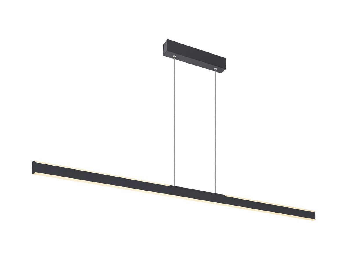 LED-Pendelleuchte SLV ONE LINEAR 140 PD PHASE 35W 1810lm 2700/3000K schwarz
