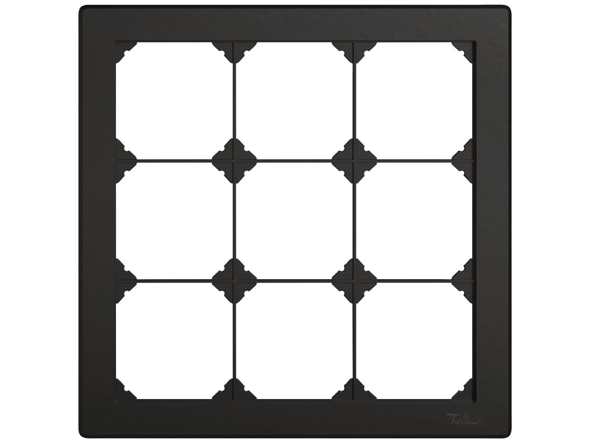 UP-Abdeckrahmen EDIZIO.liv SNAPFIX® 3×3 216×216mm sz